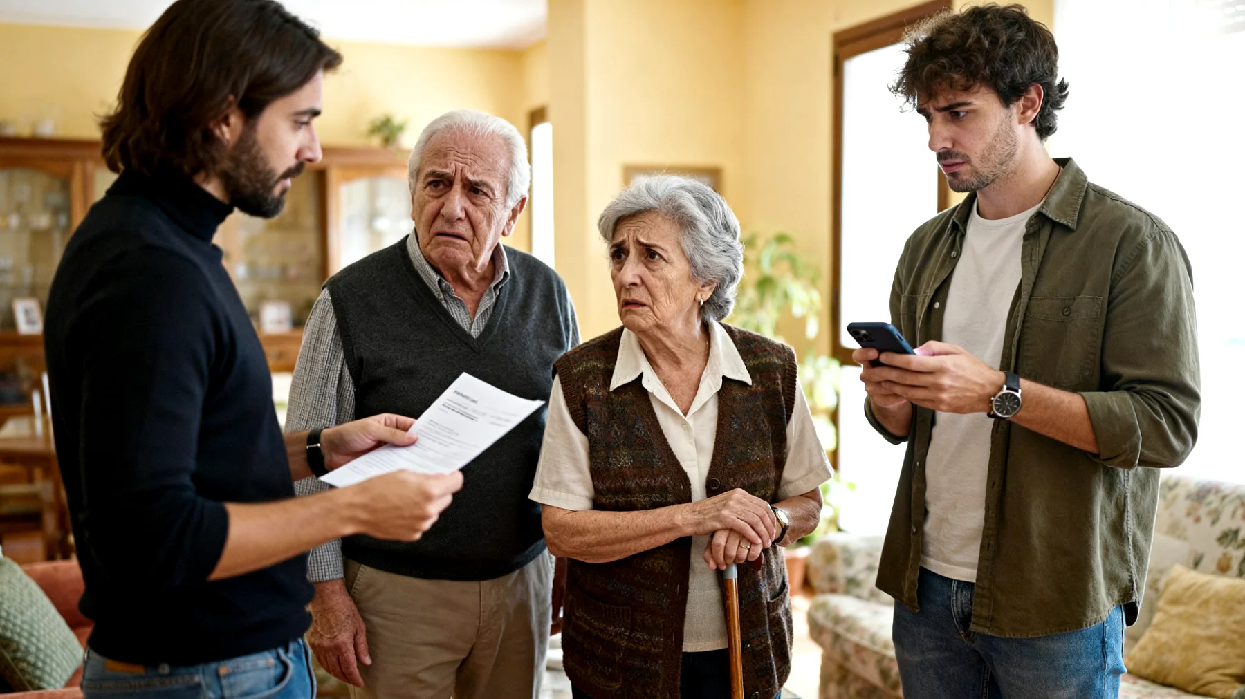 I nonni manifestano preoccupazione perché i loro nipoti giovani adulti, ormai indipendenti e con una vita propria, sembrano fare affidamento esclusivo su di loro per decisioni importanti, supporto emotivo e aiuto pratico quotidiano, creando una dipendenza affettiva ed economica che impedisce loro di sviluppare piena autonomia e maturità."